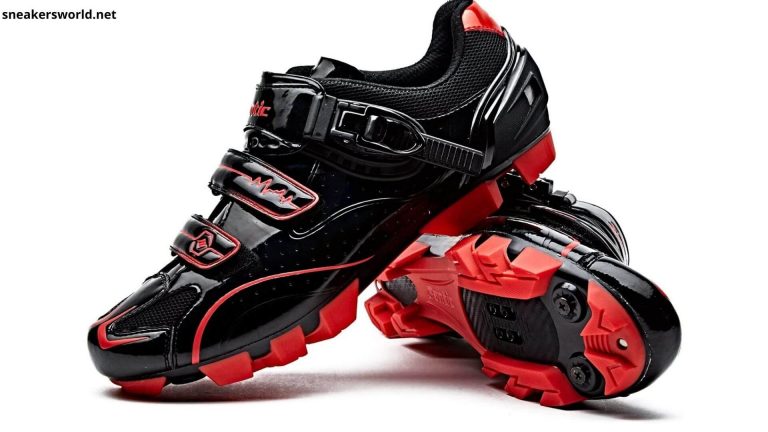 Santic Cycling Shoes Men SPD Mountain Bike Lock Shoes MTB Cycling A (