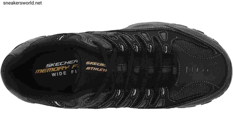 Sketchers Men's Afterburn Memory-Foam Lace-up Sneaker