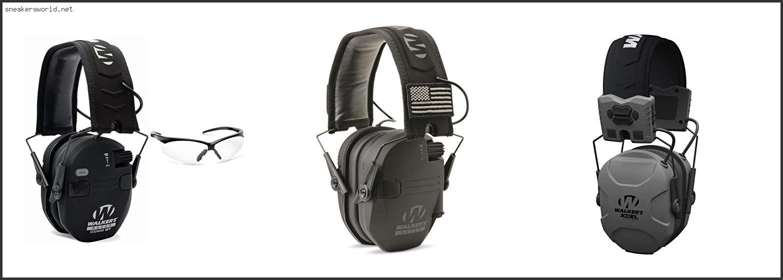 Best Walker Ear Protection For Shooting Bluetooth